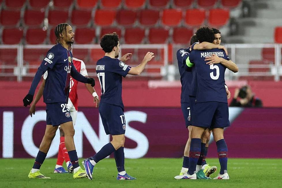 5-2,5-3!法甲13冠王太强了,横扫英超球队,欧冠168亿对决,剑指4强